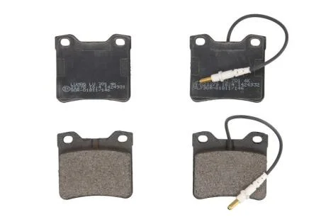 Гальмівні колодки, дискові BRECK 21278 00 701 10