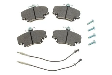 Колодки тормозные (передние) Dacia Logan 04-/Renault 11/19/21/Peugeot 205/309 (с датчиками) BRECK 21463 00 702 10