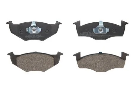 Комплект тормозных колодок, дисковый тормоз BRECK 21866 10 702 00