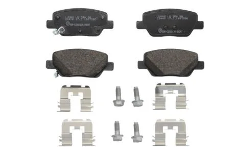 Гальмівні колодки, дискові BRECK 22449 00 704 00