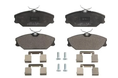 Гальмівні колодки, дискові BRECK 23172 00 702 00