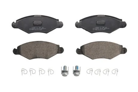 Колодки тормозные дисковые, комплект BRECK 23597 00 702 10