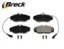 Колодки тормозные BRECK 23602 00 703 10 (фото 4)
