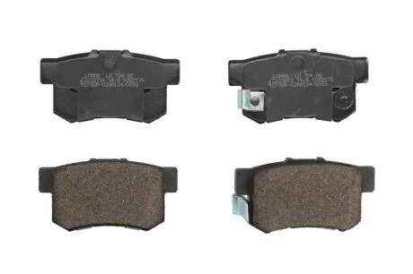 Гальмівні колодки, дискові BRECK 23652 00 704 00