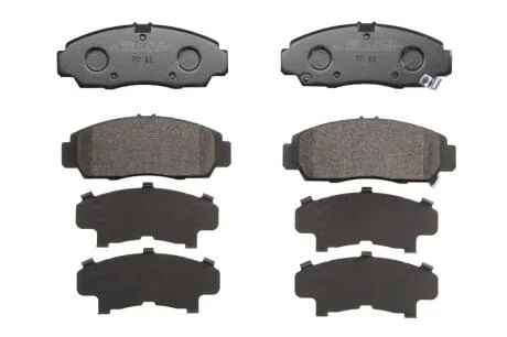 Гальмівні колодки, дискові BRECK 23729 00 701 00