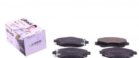 Комплект гальмівних колодок BRECK 23768 00 701 10