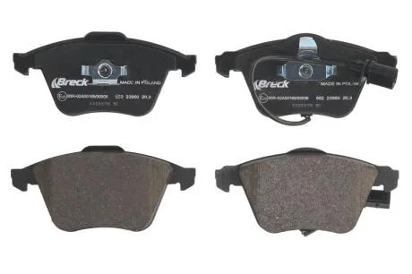 Комплект гальмівних колодок BRECK 23950 00 552 10