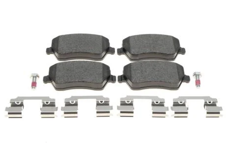 Комплект тормозных колодок, дисковый тормоз BRECK 23973 00 702 00