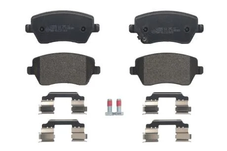 Комплект гальмівних накладок, дискове гальмо BRECK 23973 00 702 10