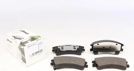 Комплект гальмівних накладок, дискове гальмо BRECK 24046 00 701 10