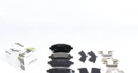 Комплект гальмівних колодок BRECK 24283 00 702 10