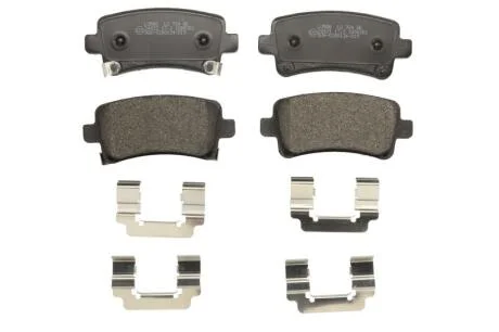 Гальмівні колодки, дискові BRECK 24421 00 704 20