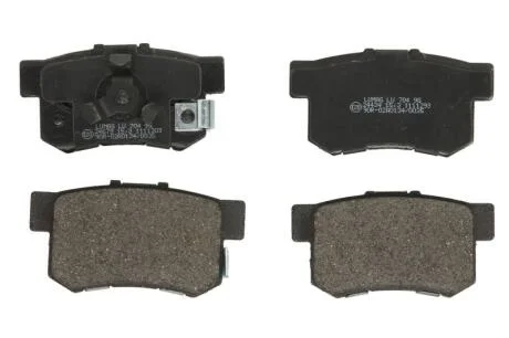 Гальмівні колодки, дискові BRECK 24434 00 704 00