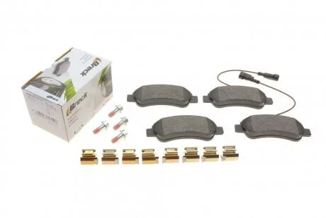 Комплект гальмівних колодок BRECK 24465 00 703 10