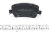 Комплект тормозных колодок, дисковый тормоз BRECK 24496 00 702 00 (фото 4)