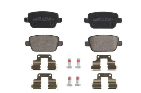 Гальмівні колодки, дискові BRECK 24537 00 702 10