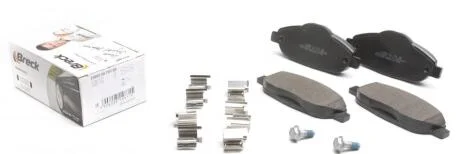 Колодки гальмівні (передні) BRECK 24660 00 701 00