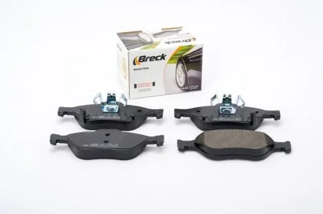 Комплект гальмівних накладок, дискове гальмо BRECK 24952 00 702 00