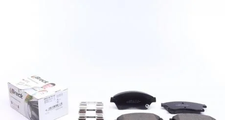 Комплект гальмівних колодок BRECK 25031 00 701 00