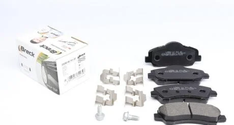 Колодки тормозные (передние) Citroen C4/Peugeot 308 II/SW 13- (Mando) BRECK 25250 00 701 00