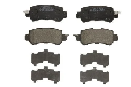 Комплект гальмівних колодок BRECK 25540 00 702 00