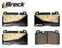 Комплект гальмівних накладок, дискове гальмо BRECK 25643 00 551 00 (фото 2)