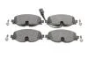 Колодки тормозные (передние) Seat Leon/VW Golf VII 1.2TSI-2.0TDI 12- (с датчиком) BRECK 25683 00 701 00 (фото 1)