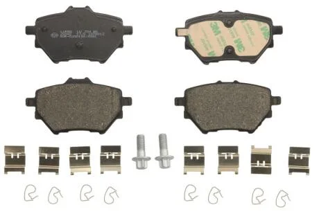 Гальмівні колодки, дискові BRECK 25839 00 704 00