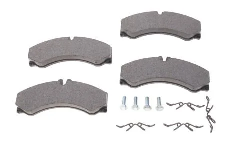 Комплект тормозных колодок, дисковый тормоз BRECK 29076 00 703 10