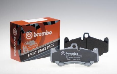 Гальмівні колодки тюнінгові BREMBO 07.B314.31