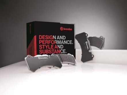 Комплект високоефективних гальмівних накладок BREMBO 07.B315.16