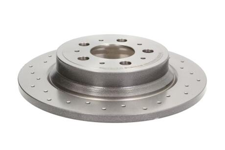 Диск тормозной VOLVO S60/S80 98- задн.288мм. (С ПЕРФОРАЦИЕЙ) BREMBO 08.7765.1X