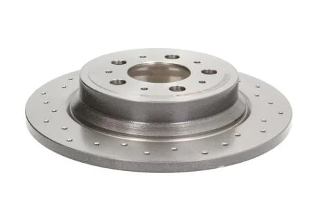 Диск тормозной VOLVO S60/S80 98- задн.288мм. (С ПЕРФОРАЦИЕЙ) BREMBO 08.7765.1X