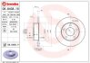 Диск тормозной VAG A4/PASSAT -05 задн.245мм. BREMBO 08.8408.11 (фото 1)