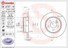 Диск тормозной MB W204 07- задн. D=278 BREMBO 08.A737.11 (фото 1)