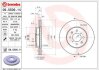 Диск тормозной HONDA CIVIC -01 1.3-1.6 перед.вент. D=240 BREMBO 09.5509.11 (фото 1)