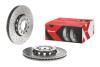 Диск тормозной AUDI A4/A6/PASSAT -05 передн.288мм. (С ПЕРФОРАЦИЕЙ) BREMBO 09.5745.2X (фото 2)