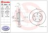 Диск тормозной TOYOTA CARINA 93- перед.вент. (мин. 2 шт.) BREMBO 09.5844.10 (фото 1)
