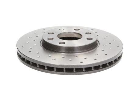 Диск тормозной OPEL ASTRA G 00- (С ПЕРФОРАЦИЕЙ) перед.вент. (мин. 2 шт.) BREMBO 09.7628.1X