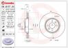 Диск тормозной RENAULT CLIO/KANGOO/LAGUNA/MEGANE 95- вент. перед. BREMBO 09.8137.24 (фото 1)
