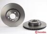 Диск тормозной LR RR -10 передн. 344мм BREMBO 09.8555.21 (фото 2)