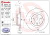 Диск тормозной LAND ROVER DISCOVERY/RANGE ROVER SPORT 04- 4.4 перед.вент. D=337 BREMBO 09.8875.31 (фото 1)