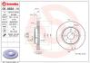 Диск тормозной ВАЗ 2110-2112/GRANTA/KALINA 13&quot; дюймов, вентилируемые, D=239 BREMBO 09.8894.14 (фото 1)