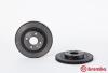 Диск тормозной ВАЗ 2110-2112/GRANTA/KALINA/PRIORA 14&quot; дюймов, вентилируемые, D=260, MAX BREMBO 09.8903.75 (фото 2)