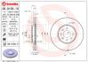 Диск тормозной OPEL COMBO/MERIVA 01- перед.вент. (мин. 2 шт.) BREMBO 09.9159.10 (фото 1)