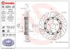 Гальмівний диск двосекційний BREMBO 09.9254.33 (фото 1)
