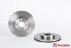 Диск тормозной FORD TRANSIT CONNECT 02- 1.8/1.8 DIESEL вент. перед. BREMBO 09.9589.14 (фото 2)