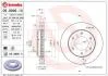 Диск тормозной MITSUBISHI PAJERO 3 00- 2.5-3.2D/3.0-3.5 290мм. (с покрытием) перед. BREMBO 09.9996.11 (фото 1)