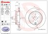 Диск тормозной SUBARU IMPREZA WRX STi 07-/11- задн.316мм. BREMBO 09.A198.11 (фото 1)