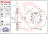 Диск тормозной OPEL ASTRA H/ZAFIRA B 04- передн.321мм. BREMBO 09.A454.11 (фото 1)